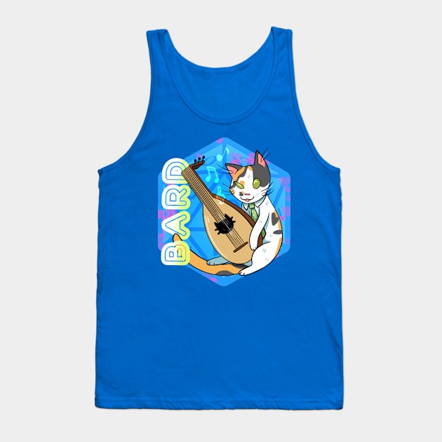 D&D Bard Cat Tank Top by TacticianTactless